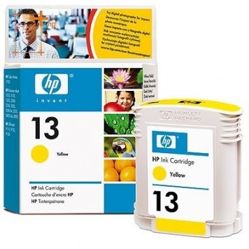 Original HP No. 13 (C4817A) OEM Yellow ink cartridge